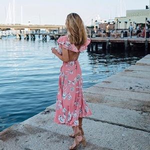 NWT Yumi Kim Floral Wrap Dress